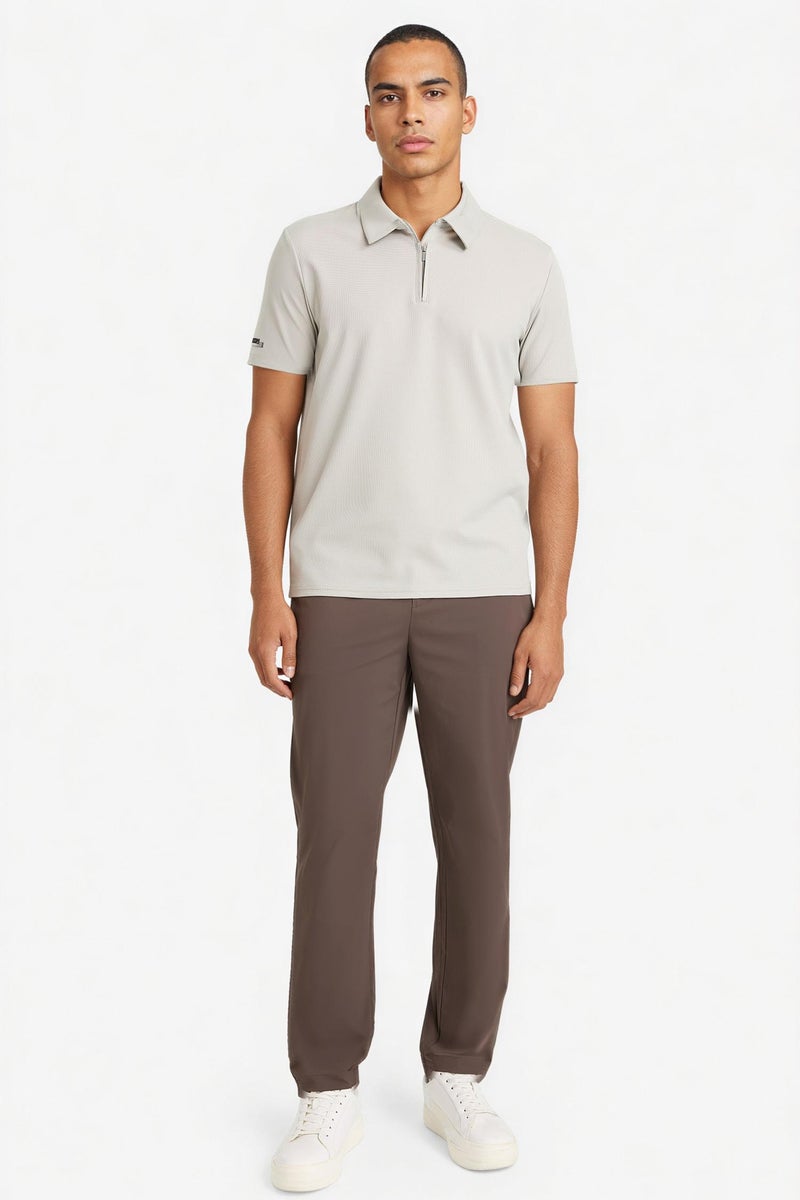 DeFacto Brown Man Slim Fit Trousers Casual - Image 5