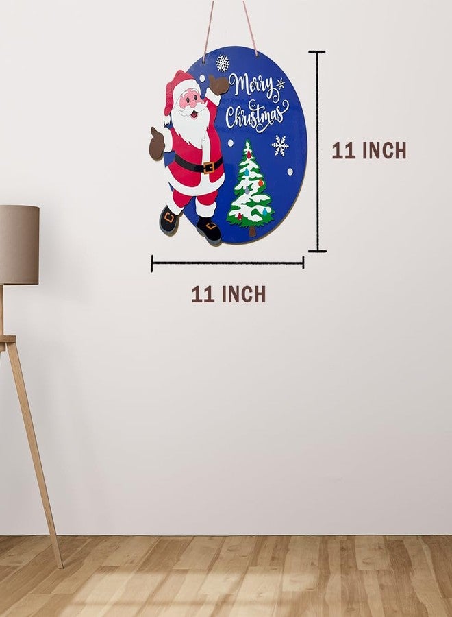 DEEP PRINT Christmas Theme Home Decor Wall Hanging Frame || Gifiting, New Year, Christmas 11 Inches Wall_02 - Image 3