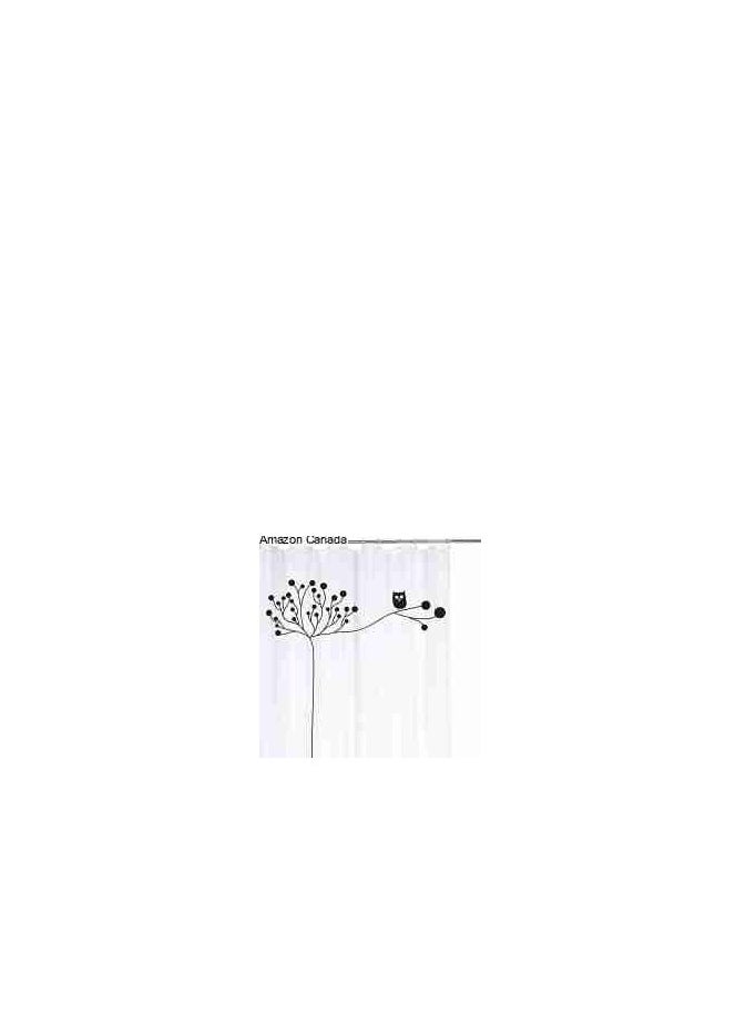Rayen Shower Curtain - Orchid White  - Image 1