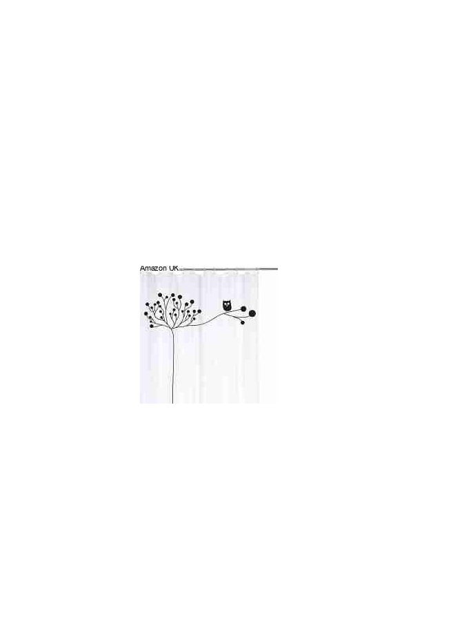 Rayen Shower Curtain - Orchid White  - Image 2