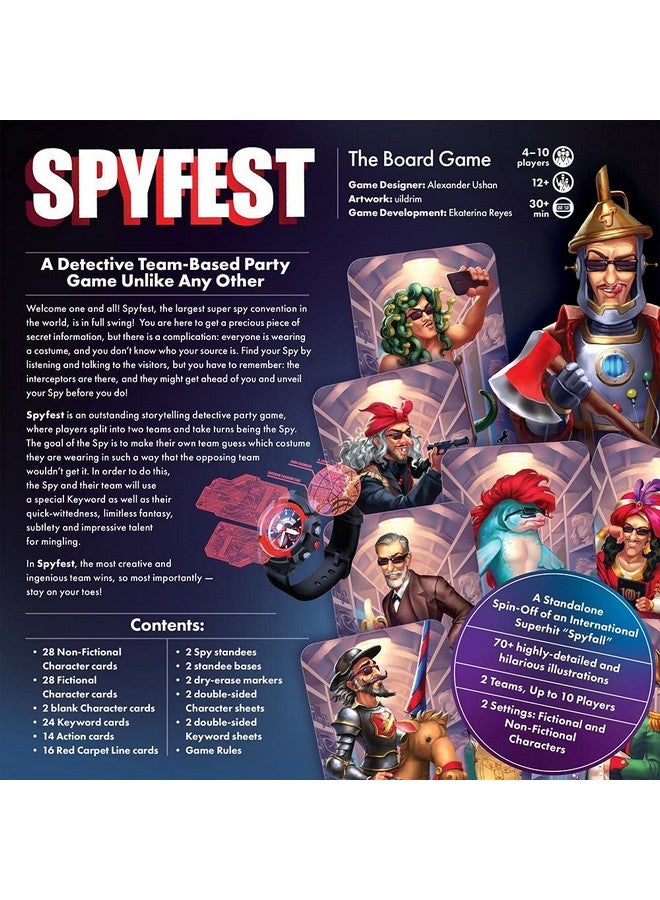 كريبتوزوك إنترتينمنت لعبة لوحية Spyfest من Cryptozoic Entertainment - Image 4