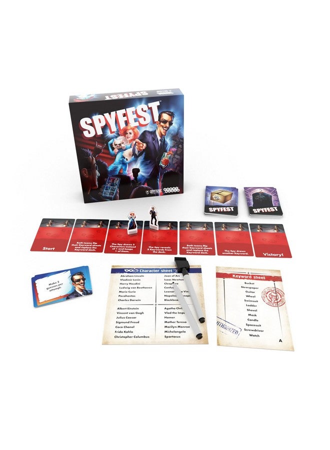 كريبتوزوك إنترتينمنت لعبة لوحية Spyfest من Cryptozoic Entertainment - Image 2