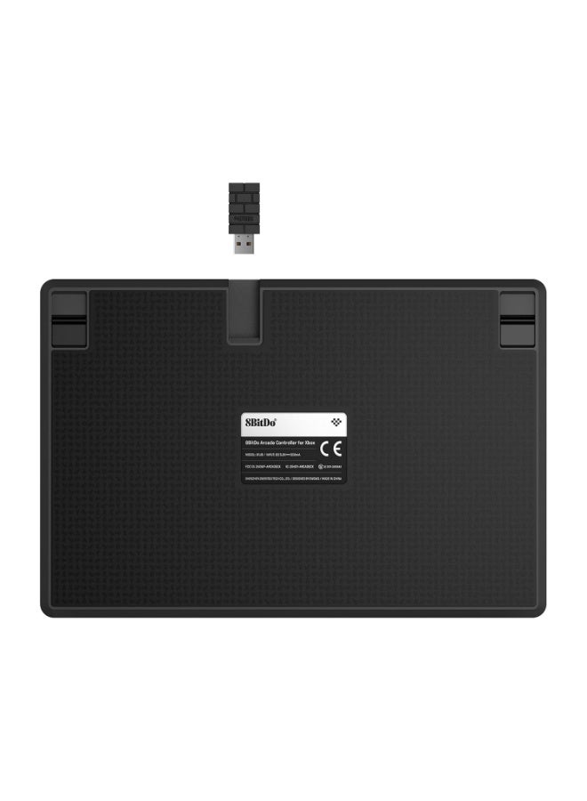 8بت دو وحدة تحكم ألعاب أركيد 8BitDo متعددة الأزرار لأجهزة Xbox Series X|S و Xbox One والكمبيوتر الشخصي، لاسلكية بتردد 2.4 جيجا هرتز، مفاتيح ميكانيكية منخفضة الارتفاع، أزرار قابلة للبرمجة، لوحة دوائر مطبوعة قابلة للاستبدال السريع، إضاءة RGB - مرخصة رسميًا - Image 4