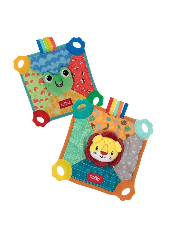 Teething Blankie Characters May Vary, Red/Yellow/Green/Orange/Blue, 1 Count - pzsku/Z20725CC988E25C59CF78Z/45/_/1735214575/f06bed7a-23fc-48f0-b348-64b179bea60c