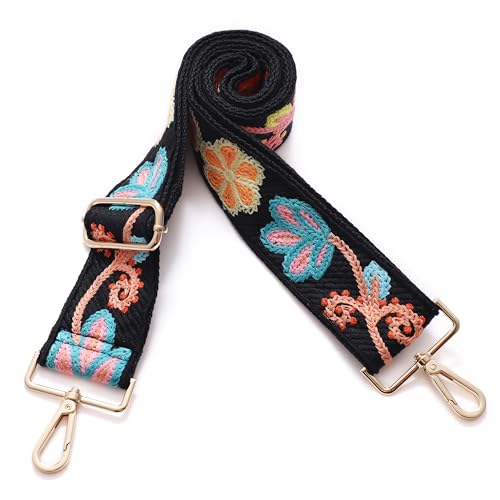 S-Jacorry Purse Strap replacemnet Crossbody Bag Women Wide Adjustable Canvas Cute Shoulder Strap Replacement Belt - Image 2