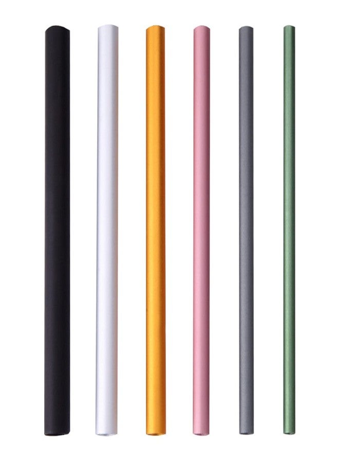 TEONEI French Acrylic Nail Art Tips Shaping C Curve Metal Rod Sticks,UV Gel Tip Builder, Form Guide Mold Tips,Shaping Manicure Tool,6Pcs - Image 1