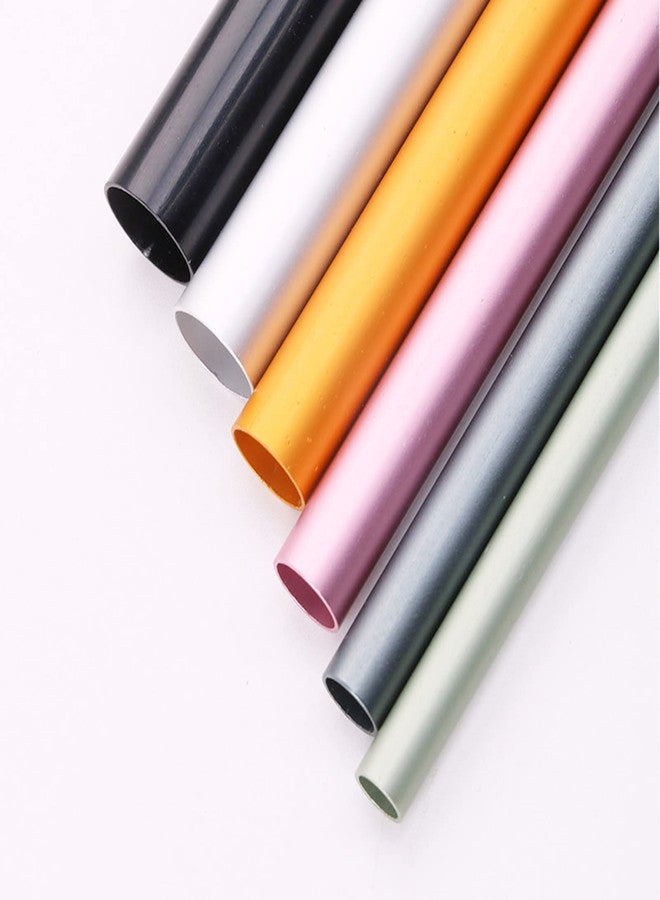 TEONEI French Acrylic Nail Art Tips Shaping C Curve Metal Rod Sticks,UV Gel Tip Builder, Form Guide Mold Tips,Shaping Manicure Tool,6Pcs - Image 5