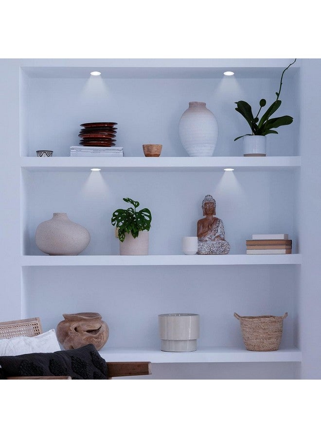 WIPRO سبوت لايت مدمج من ويبرو ألمنيوم 2 واط | ضوء أبيض بارد (6500 كيلفن) | تصميم مدمج للخزائن ودواليب الملابس | عبوة من 2 - Image 4