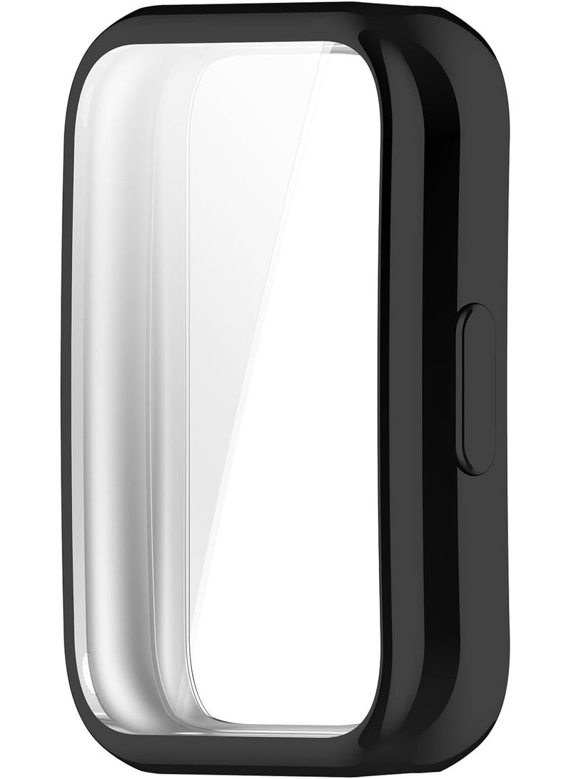 TPU Shockproof Screen Protector Cover Case for Huawei Band 11 Pro/11 Pro NFC, Protective Case TPU All-Around Protective Case, Soft TPU Slim Case Watch Case, Black - Image 4