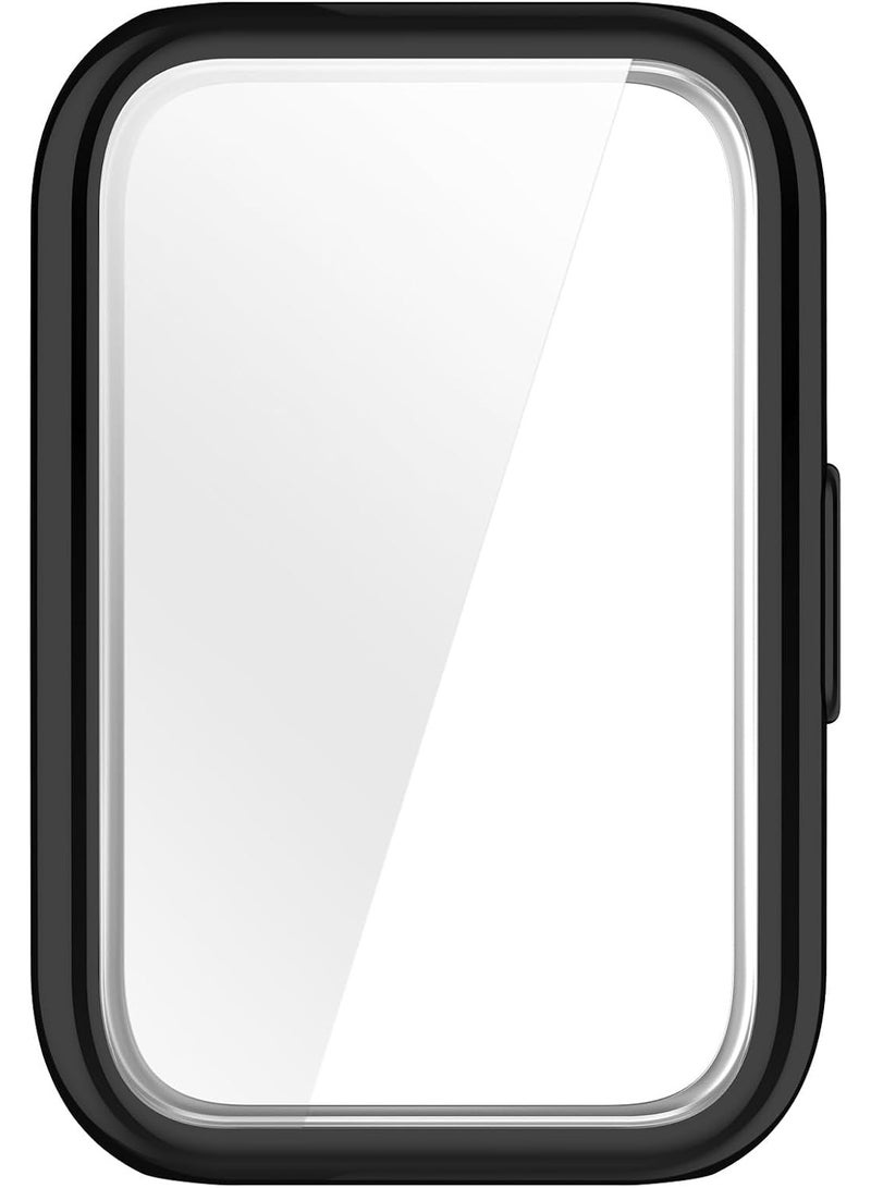 TPU Shockproof Screen Protector Cover Case for Huawei Band 11 Pro/11 Pro NFC, Protective Case TPU All-Around Protective Case, Soft TPU Slim Case Watch Case, Black - Image 5