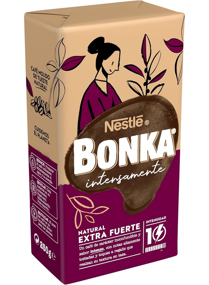 Nestle Bonka Natural Extra Fuerte Ground Coffee 250grams (Pack of 1) - Image 2