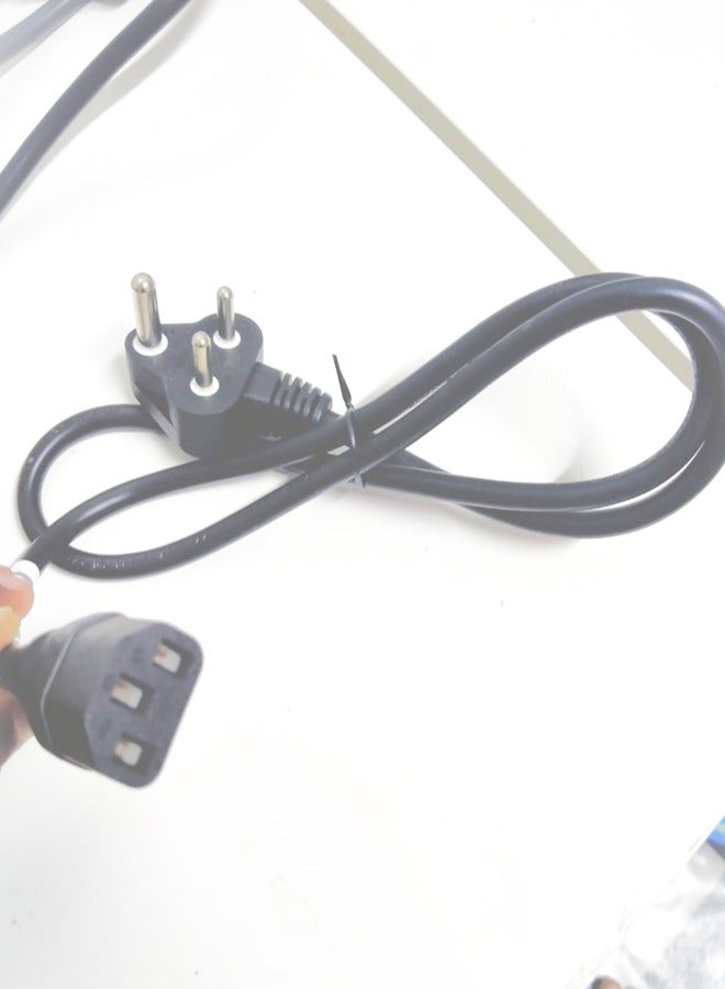Type M Power cable for monitor and multipurpose | black  - Image 2