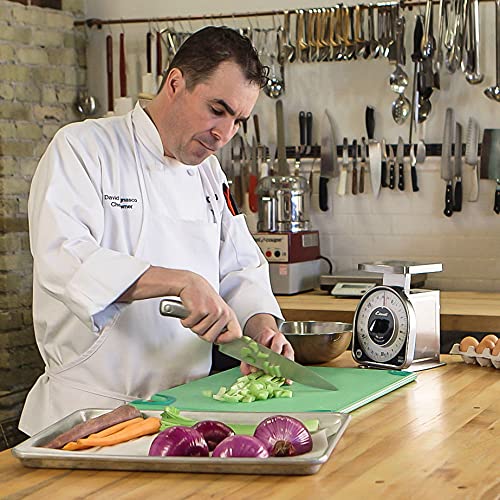San Jamar SCMDL50 Mechanical Dial Food/Kitchen Scale, 50 lb Capacity - Image 2