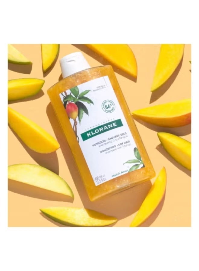 Klorane Nutrition - Dry Hair Mango Shampoo 400ml - Image 2