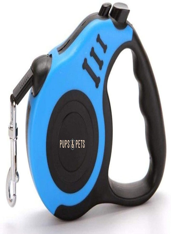 Pups&Pets Dog Leash 5M Retractable Dog Leash Automatic Flexible Dog Puppy Cat Traction Rope Belt Dog Leash, Blue Color, 5M Length, Pet Weight 15 Kg - Image 1