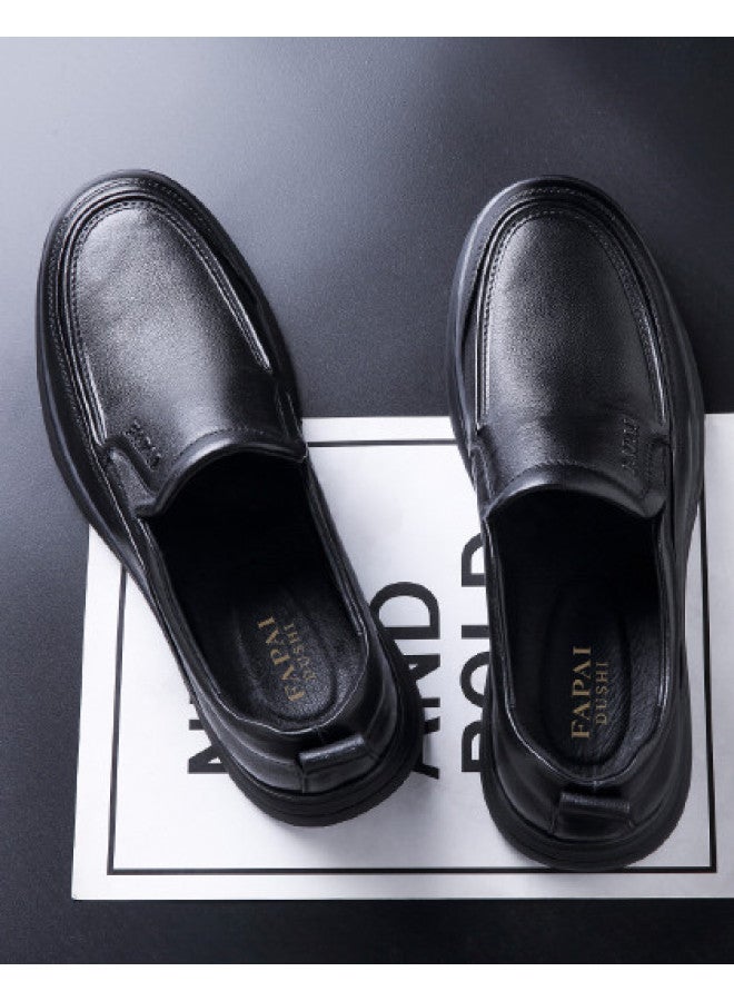 Fapai Spring New Arrival Driving Shoes Casual Genuine Leather Slip-on Loafers Men's Shoes - Image 1