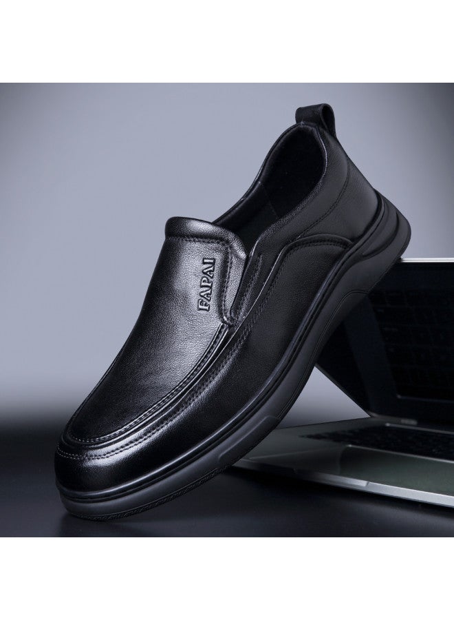 Fapai Spring New Arrival Driving Shoes Casual Genuine Leather Slip-on Loafers Men's Shoes - Image 3