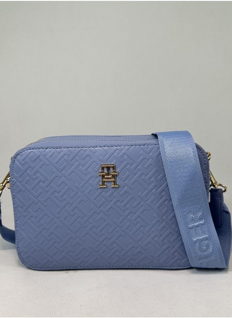 Tommy Hilfiger Plus - TH Monogram Embossed Camera Bag - Image 1