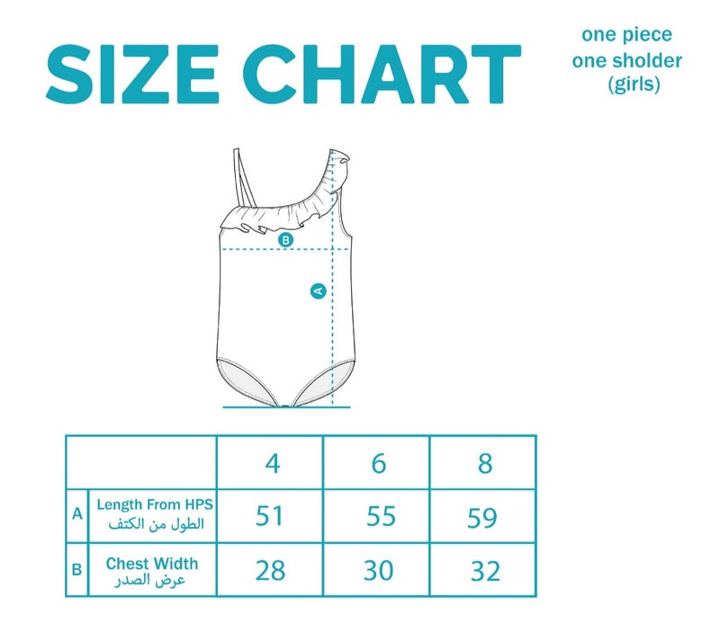 Onda Quick-Dry Stretch Lycra Swimsuit for Girls - Image 2