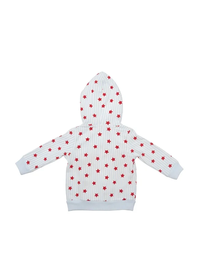 Bambimici Bambimici All Star Print Hoodie - White