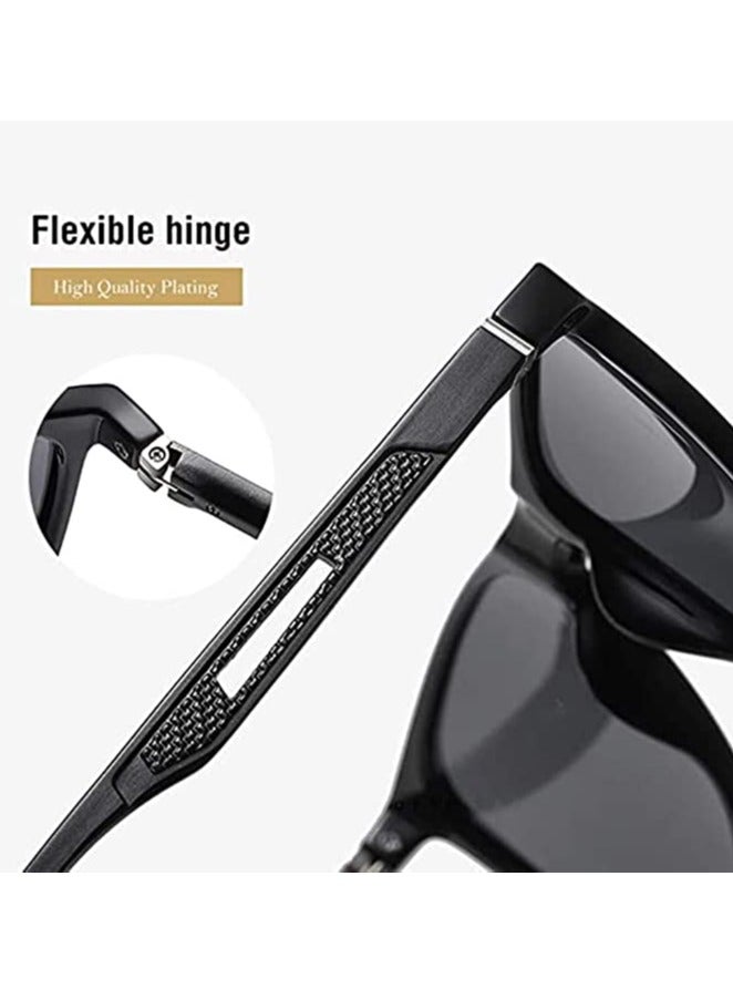 KASTWAVE Polarized Sunglasses for Men Women Fashion Sunglasses Driving Mens Sun Glasses Vintage UV 400 Protection Sunglasses with a Multi-function Screwdriver - Image 5