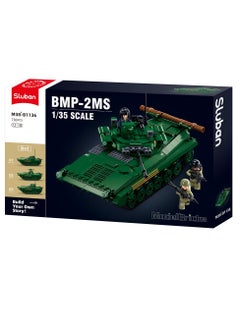 Sluban Sluban - Model Bricks Infantry Fighting Vehicle BMP-2MS 1/35 738 Pieces - M38-B1136  - Image 1