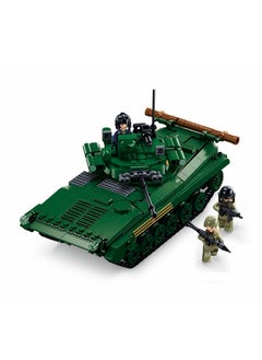 Sluban Sluban - Model Bricks Infantry Fighting Vehicle BMP-2MS 1/35 738 Pieces - M38-B1136  - Image 2