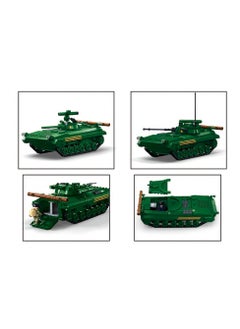 Sluban Sluban - Model Bricks Infantry Fighting Vehicle BMP-2MS 1/35 738 Pieces - M38-B1136  - Image 3