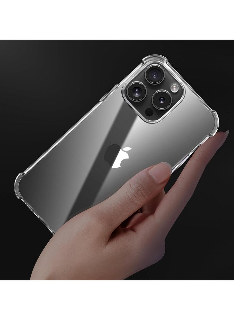 ACLIX Crystal Clear Case For Iphone 14 Pro Max, Made From High-Quality TPU, Soft, Flexible Design, Ultra-Thin and Durable To Use, Shockproof, Anti-Scratch, Optimum Protection For Your iPhone 14 Pro ( Clear) - Image 5