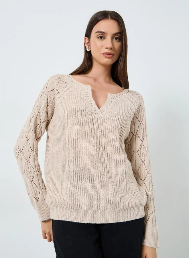 تايك تو سويتر محبوك