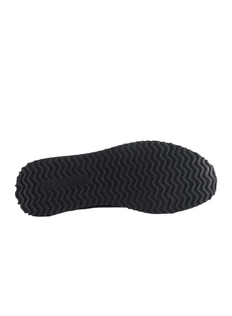 U.S. Polo Assn. Men's Black Low-Top Sneakers - Lightweight Timeless Lace-Up Style