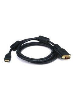 Monoprice Video Cable 6 Feet Black ; 28Awg Hdmi To Dvid Dual Link M1D (P&D) Ferrite Cores  - Image 2