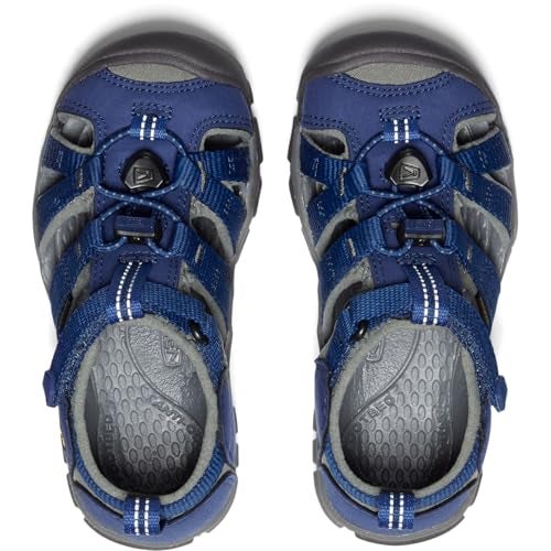 KEEN Unisex-Child Seacamp 2 CNX Closed Toe Sandals,Blue Depths/Gargoyle,5 Big Kid - Image 5