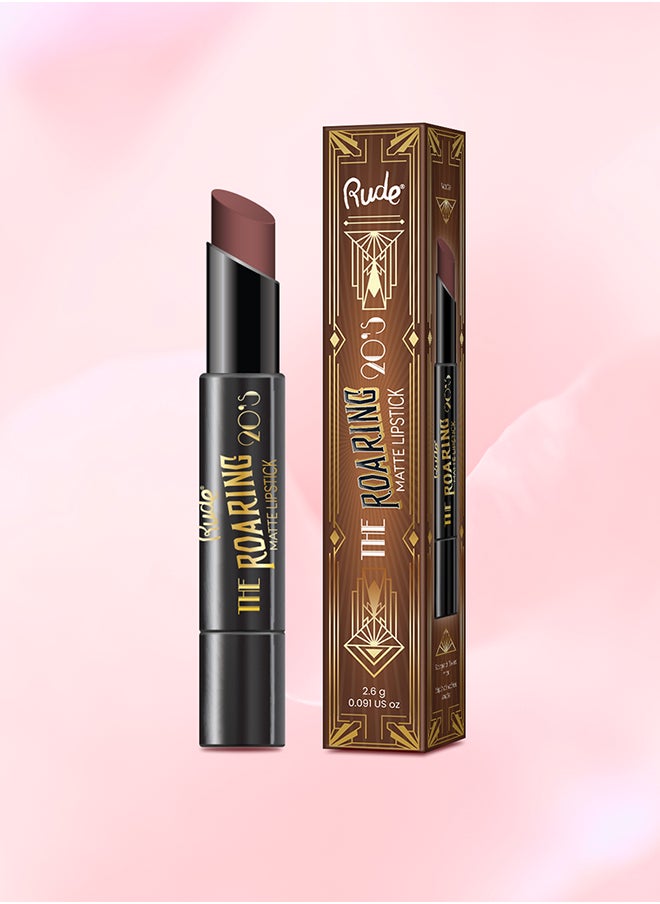 Rude Roaring 20S Matte Lipstick - Decadent  - Image 4