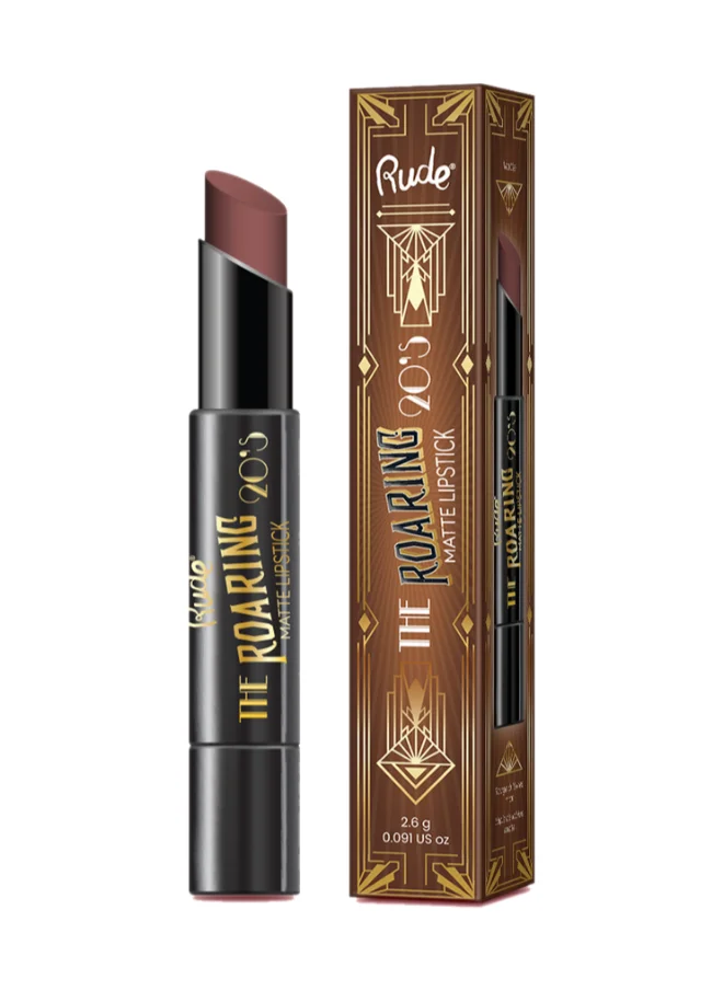 Rude Roaring 20S Matte Lipstick - Decadent