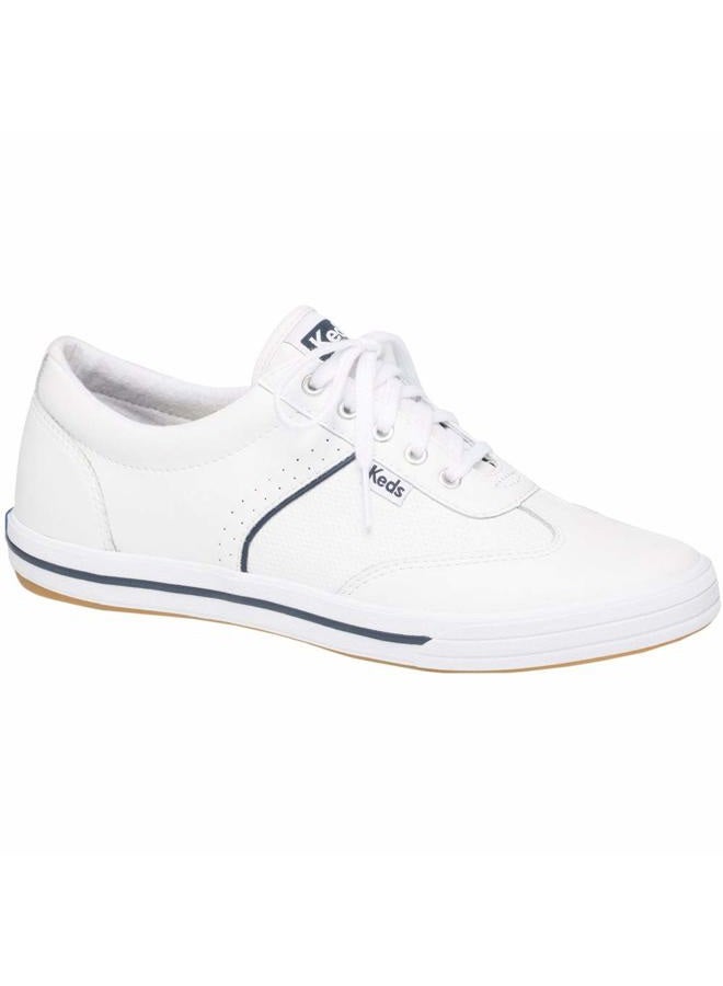 Keds Women's Courty Core Leather Sneaker White 7, 37.5 EU - Image 3