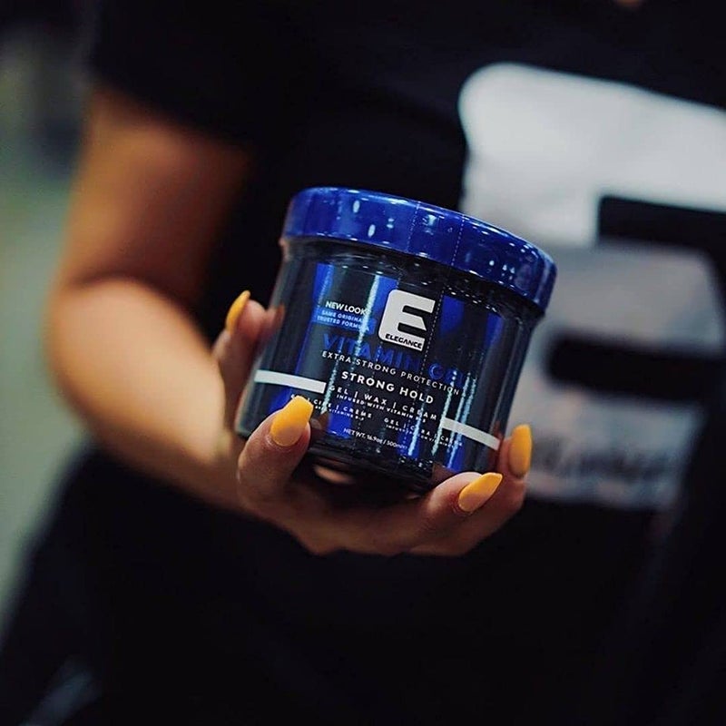 E Elegance جل فيتامين الأناقة، 8.45 أونصة، مدعوم بفيتامين برو-في بي-5، جل تثبيت قوي، حماية قصوى للشعر ولمعان طبيعي يدوم طويلاً - Image 3