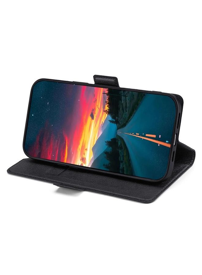 اس-توب جراب لهاتف Nothing Phone 2 مصنوع من الجلد فائق النحافة مع مشبك جانبي قابل للطي أفقيًا - Image 4