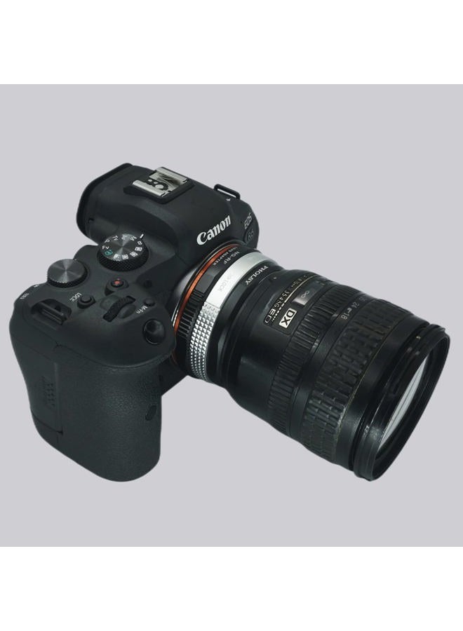 PHOLSY Lens Mount Adapter for Nikkor G/F/AI/AIS/D/AF-S Lens Compatible with Nikon F (G-Type) Lens to Canon EOS RF Mount Camera Body, Lens Adapter with Aperture Control Ring - Image 2