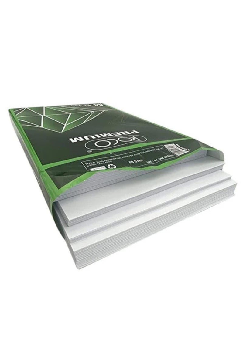 ROCO Premium A4 Paper – 80 GSM, 500 Sheets, High-Quality Printing & Copy Paper - Image 2