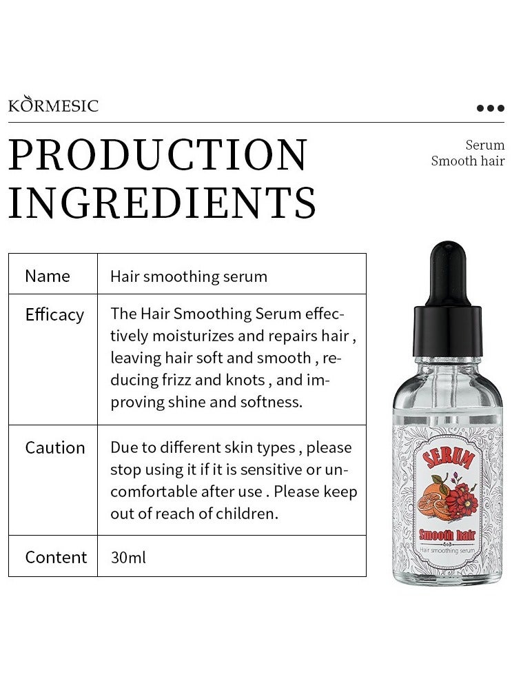 Kormesic مصل تنعيم الشعر-تغذية لمعان ومكافحة للتجعد 30 مل - Image 5