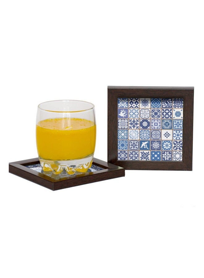 Paper Plane Design Tea Coffee Coaster Set Wooden Decorative Coasters Set. Home and Office Wooden Coasters Design 141 - Image 3