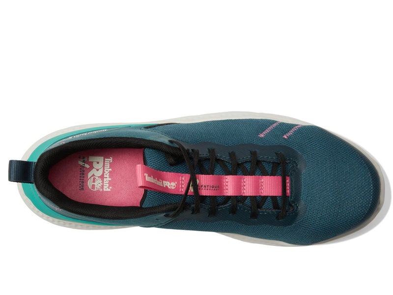 Timberland PRO Women's Setra Composite Safety Toe Industrial Athletic Work Shoe, Teal/Pink, 6 W US - Image 2