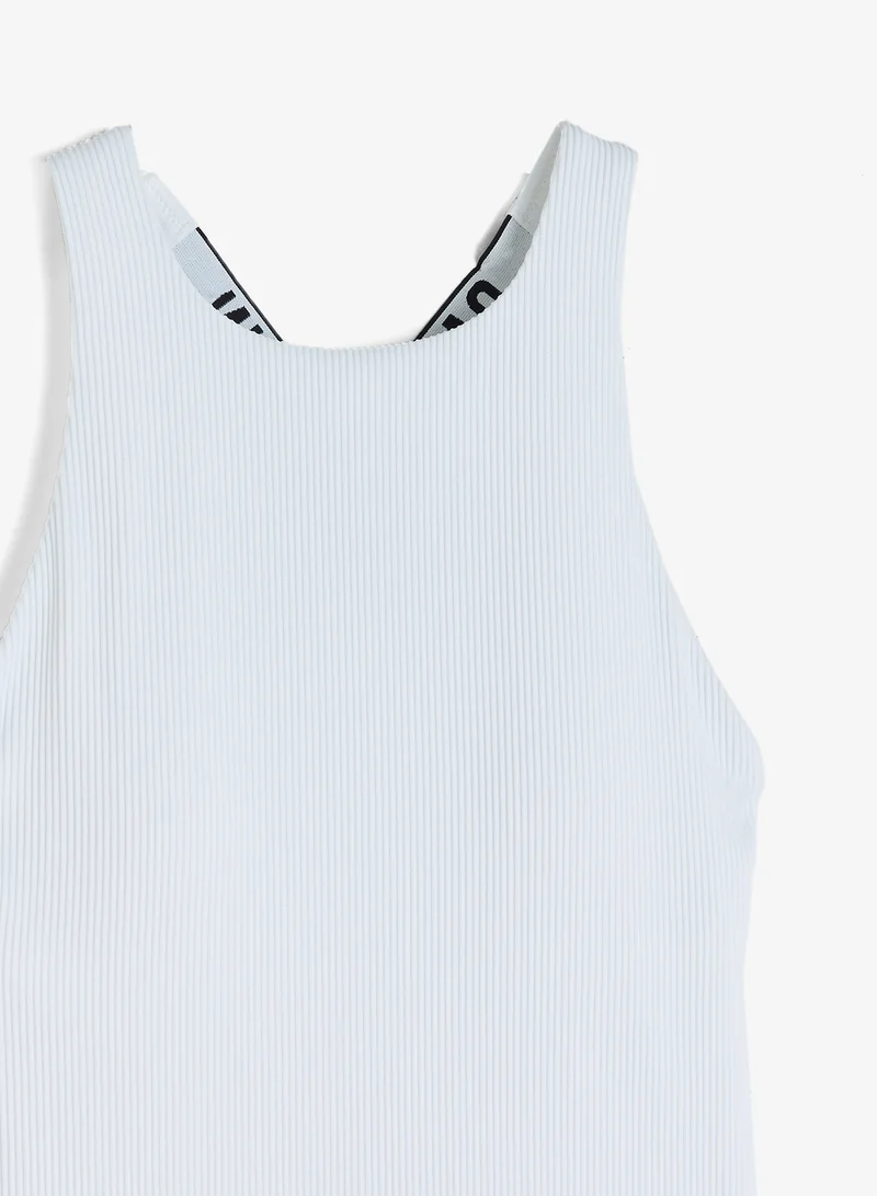 CALVIN KLEIN  Scoop Back One Piece Swimsuit for Women | Best Price UAE