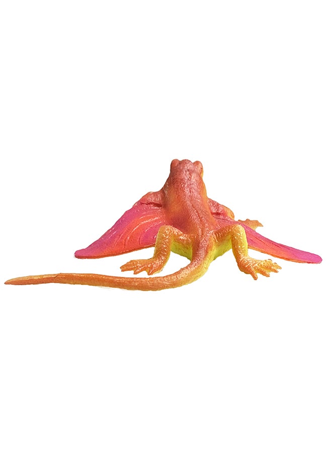 Galaxy Flying Lizard - Realistic Draco Lizard Figurine with Gliding Patagia | Vibrant Forest-Adapted Reptile Model for Kids And Collectors