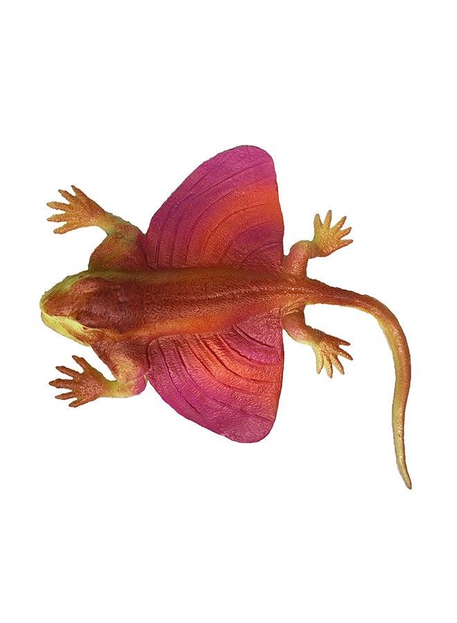 Galaxy Flying Lizard - Realistic Draco Lizard Figurine with Gliding Patagia | Vibrant Forest-Adapted Reptile Model for Kids And Collectors