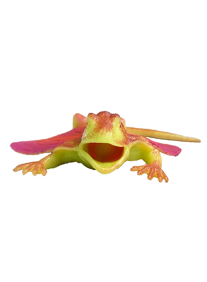 Galaxy Flying Lizard - Realistic Draco Lizard Figurine with Gliding Patagia | Vibrant Forest-Adapted Reptile Model for Kids And Collectors