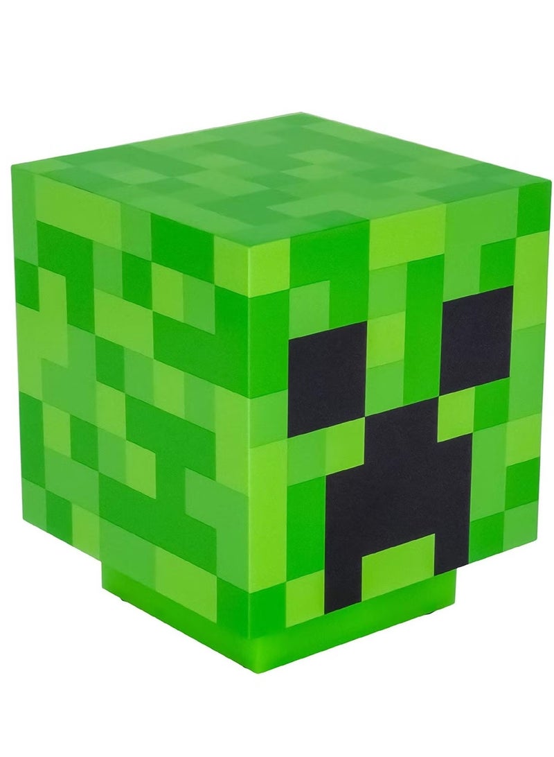 Ailily Minecraft Creeper Night Light Square Shape Lamp For Home Decor Gift Kids - Image 3