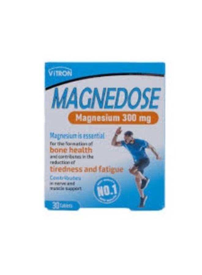 Vitron Magnedose 300 mg Magnesium Tablets – 30 Tablets