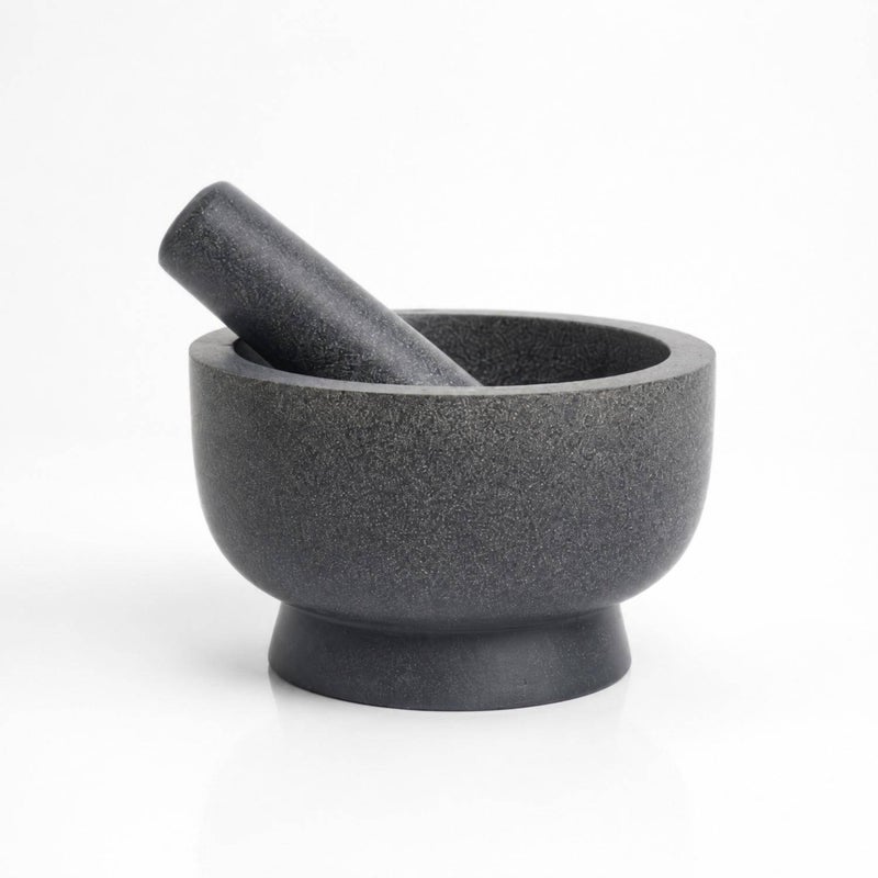 Pan Home Marth Mortar & Pestle 13x18cm - Grey - 205GLV9900228 - Image 3